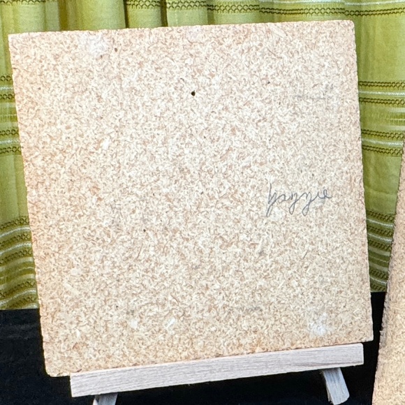 Vintage sand art, Mid Century Southwestern artwork - Picture 3 of 4